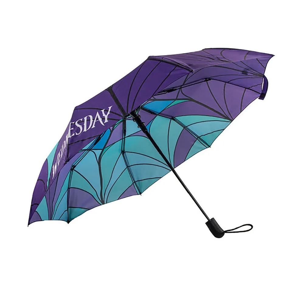 Cinereplicas Wednesday Stained Glass Umbrella Open 121 cm