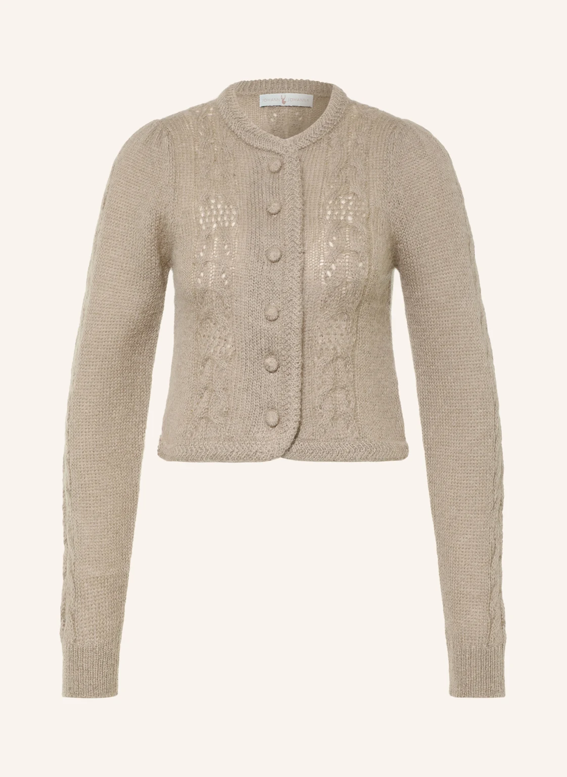 Johann & Johanna Strickjacke mit Mohair