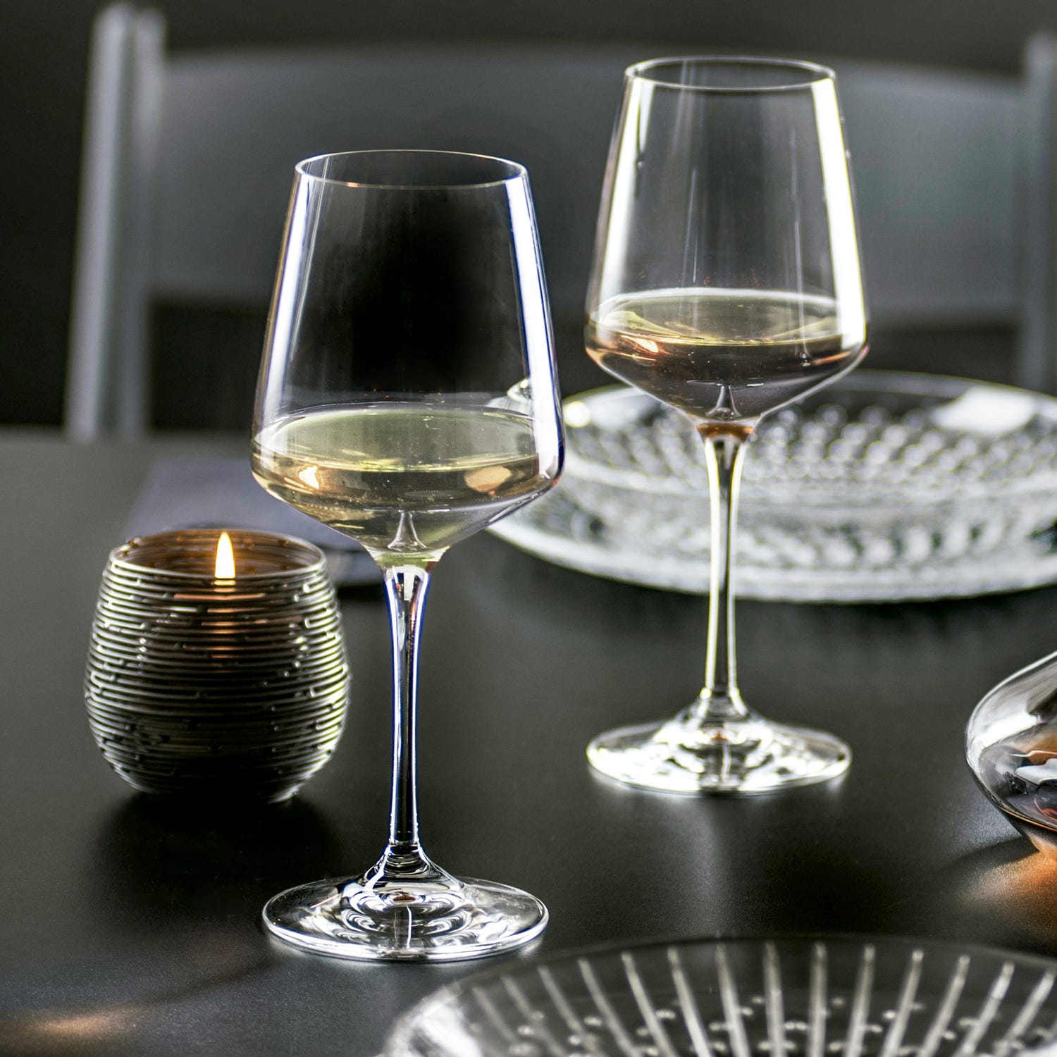 Set 2 calici vino bianco Aria trends