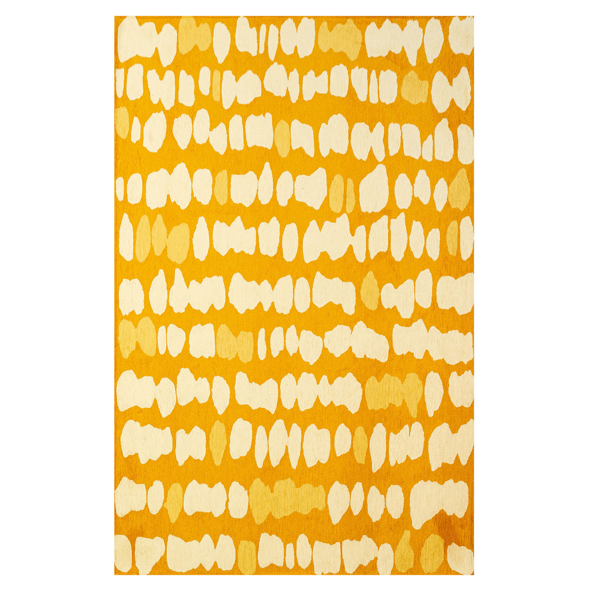 Lola&Moi vloerkleed Ice In Pumpkin - geel - 80x150cm