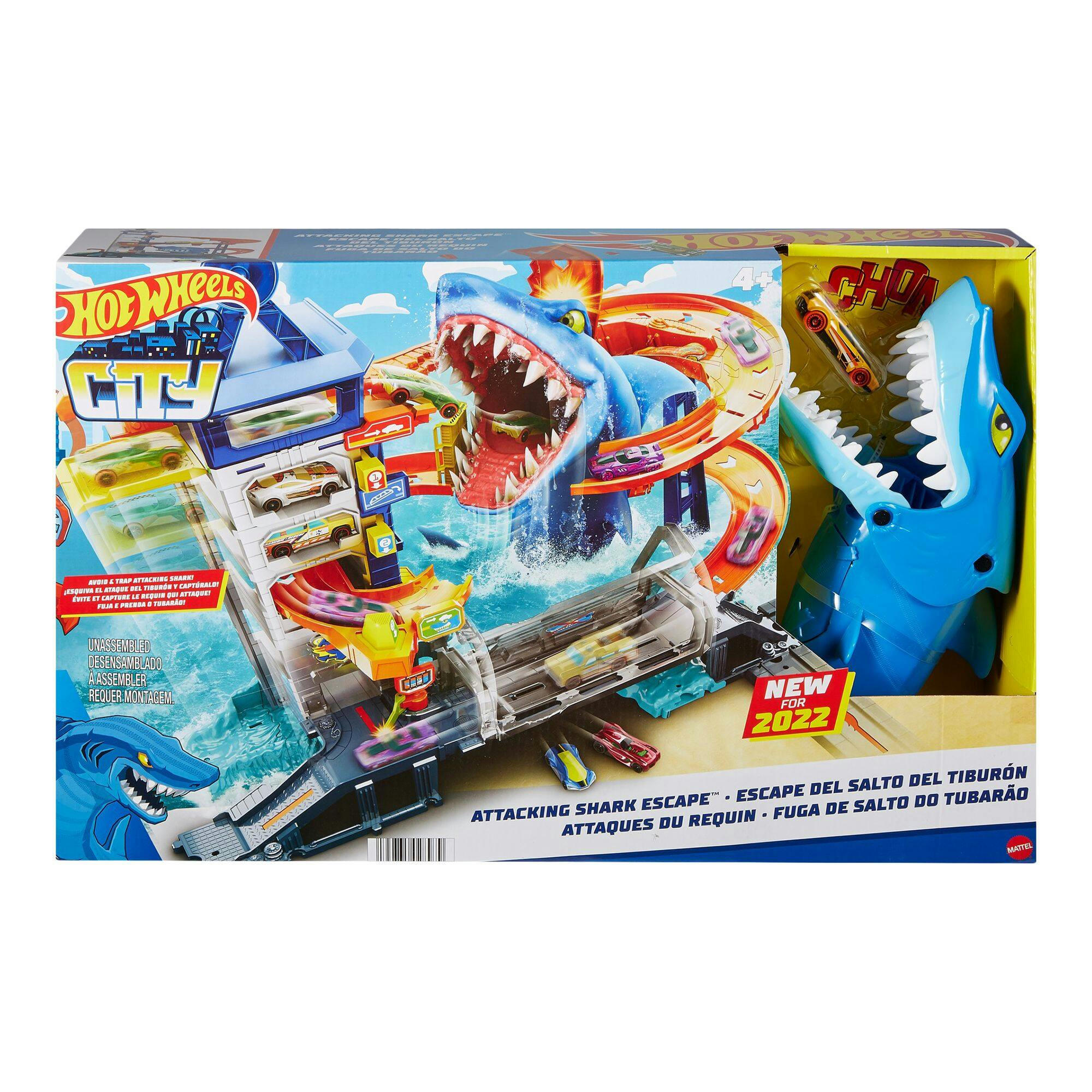 Hot Wheels® City Shark Strike Rescue Playset, Ages 3+