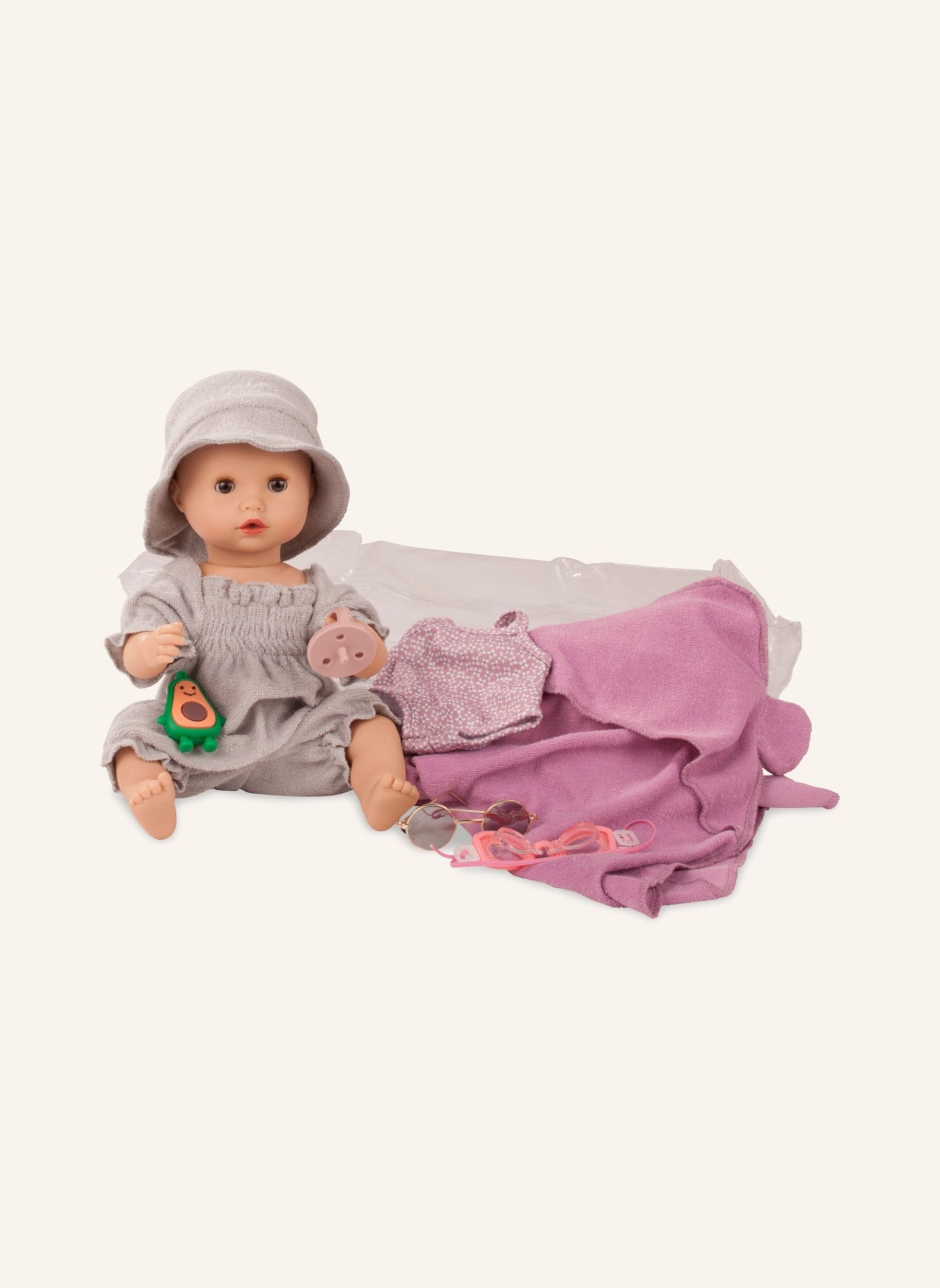 Götz Babypuppe Girl Avocado Set SLEEPY AQUINI