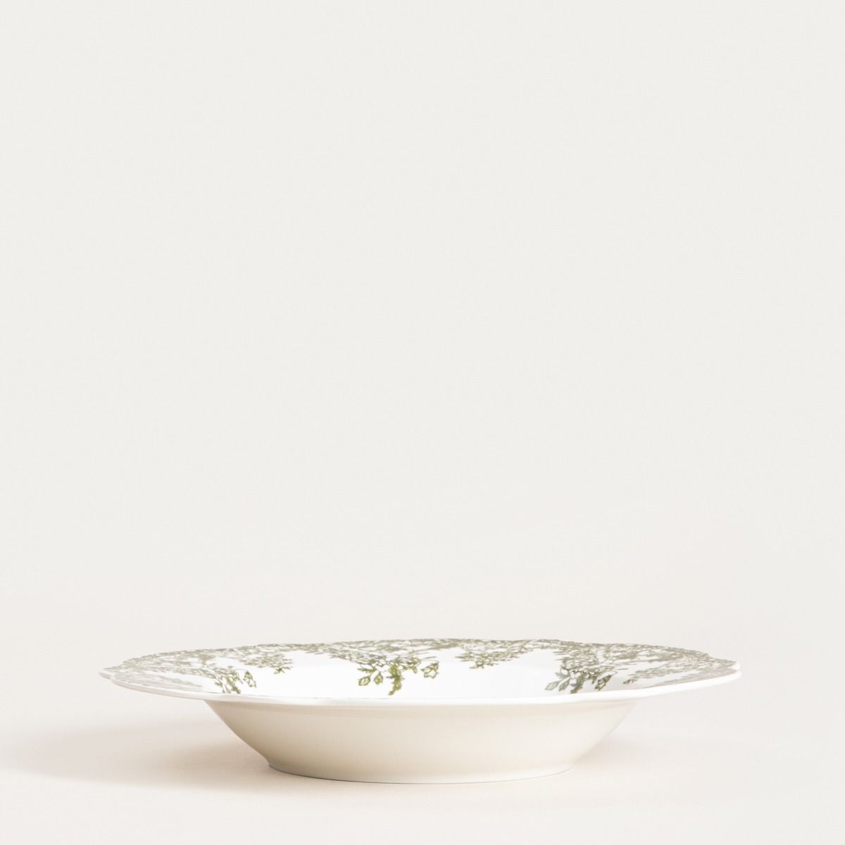 Talerz LOURRY głęboki zielony 22 cm