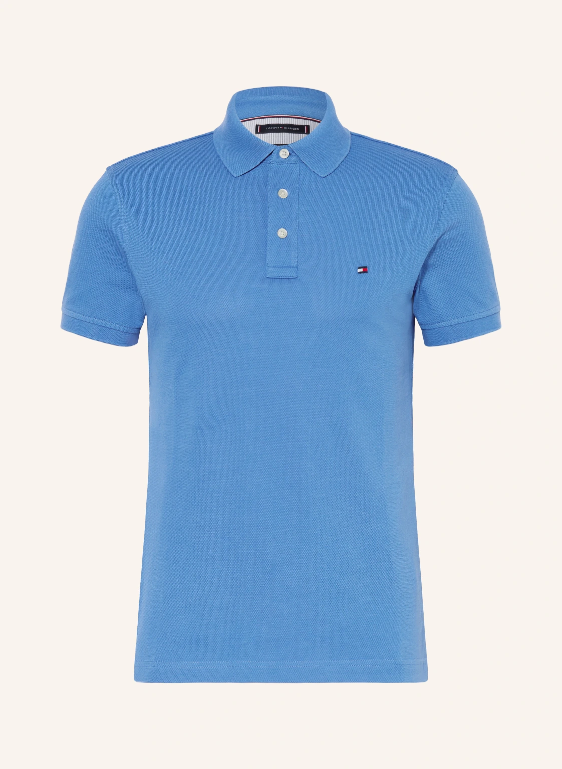 TOMMY HILFIGER Piqué-Poloshirt Slim Fit