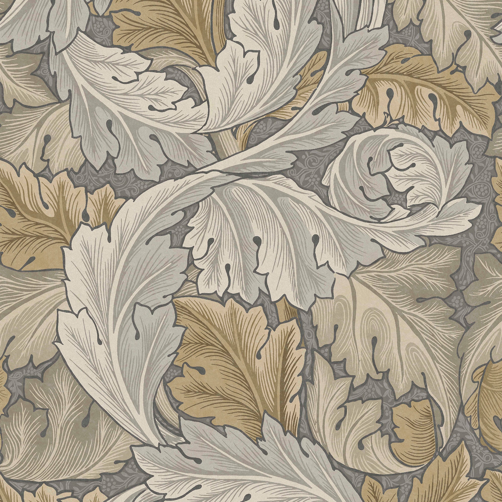William Morris at Home Vliesbehang Acanthus Neutral - 10mx52cm