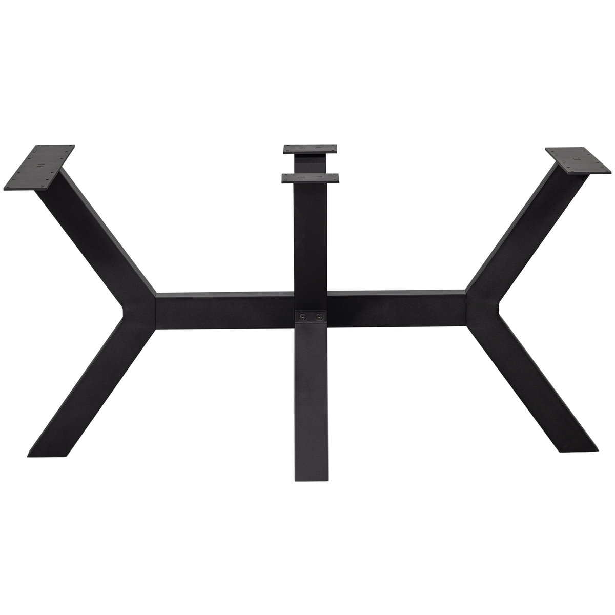 WOOOD tafelpoot Tablo - Metaal - Zwart - 75x79x71