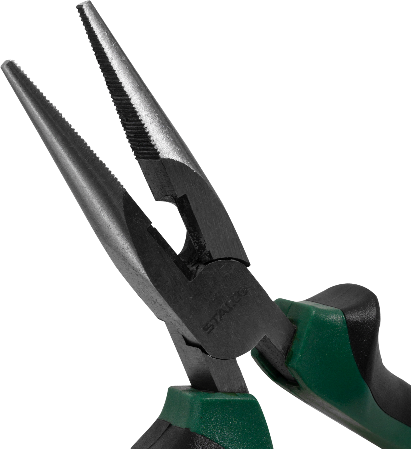 Szczypce wydłużone, proste 160 mm STALCO S-14036