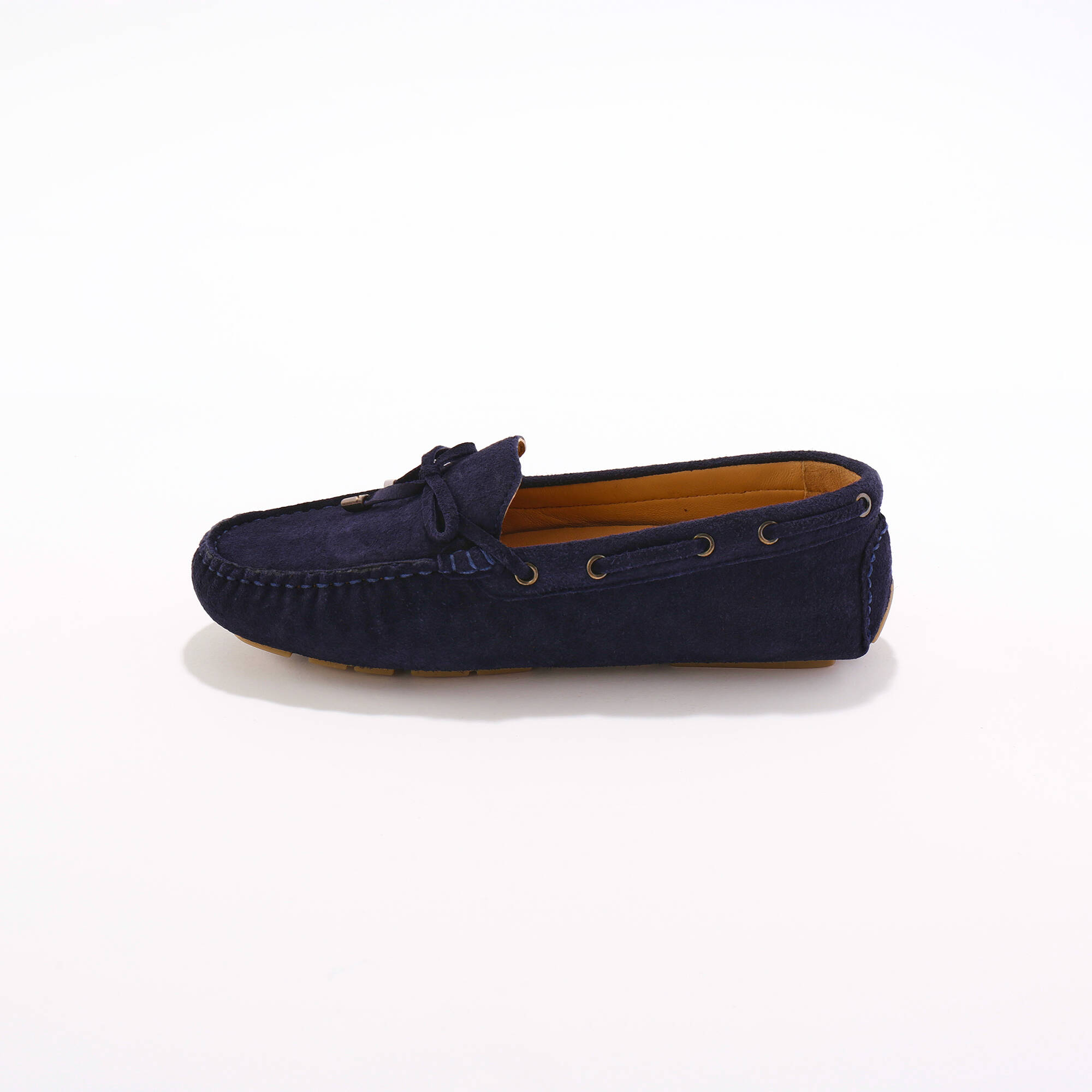 Mocassins en cuir ultra-souple à liens