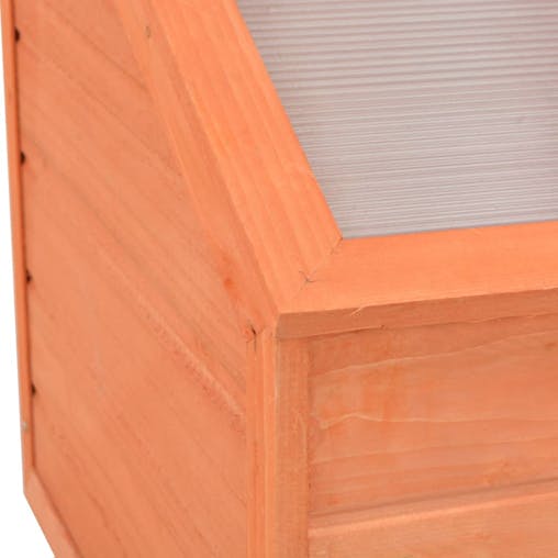NNEVL Greenhouse Wood 180x57x62 cm