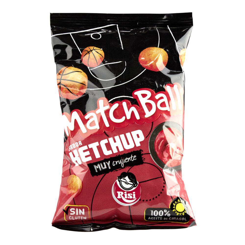 Snack boule de maïs go&ucirc;t ketchup 30gr sans gluten