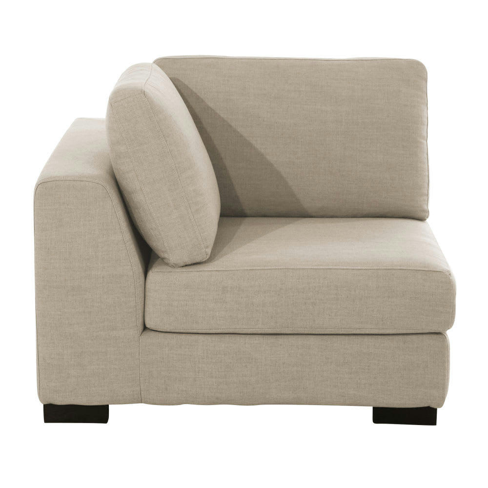 Terence - Angle pour canapé modulable beige