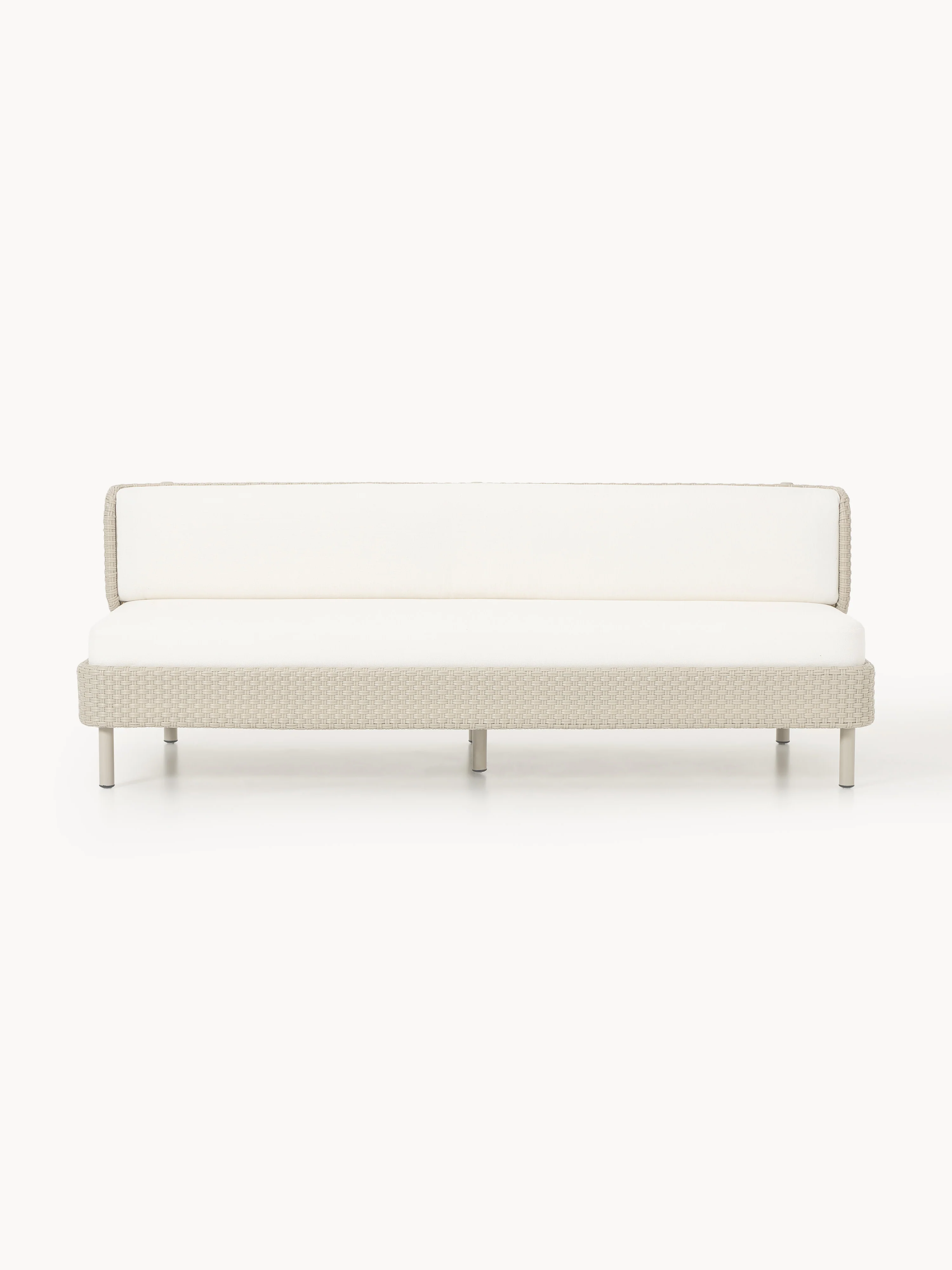 Modulares Garten-Sofa Hani (3-Sitzer) mit Schutzhülle