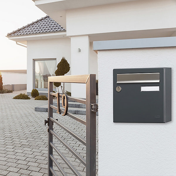 Boite aux lettres Allure Compact gris anthracite 7016M