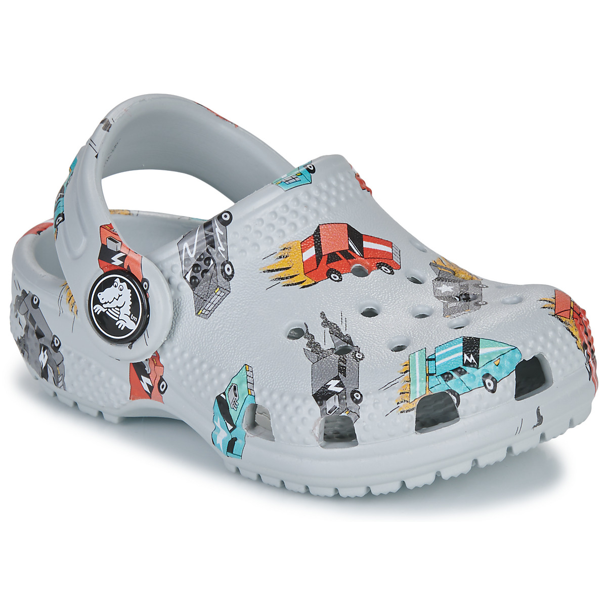 Crocs - Classic Race Cars Graphic Cg T - Grey / Multicolour