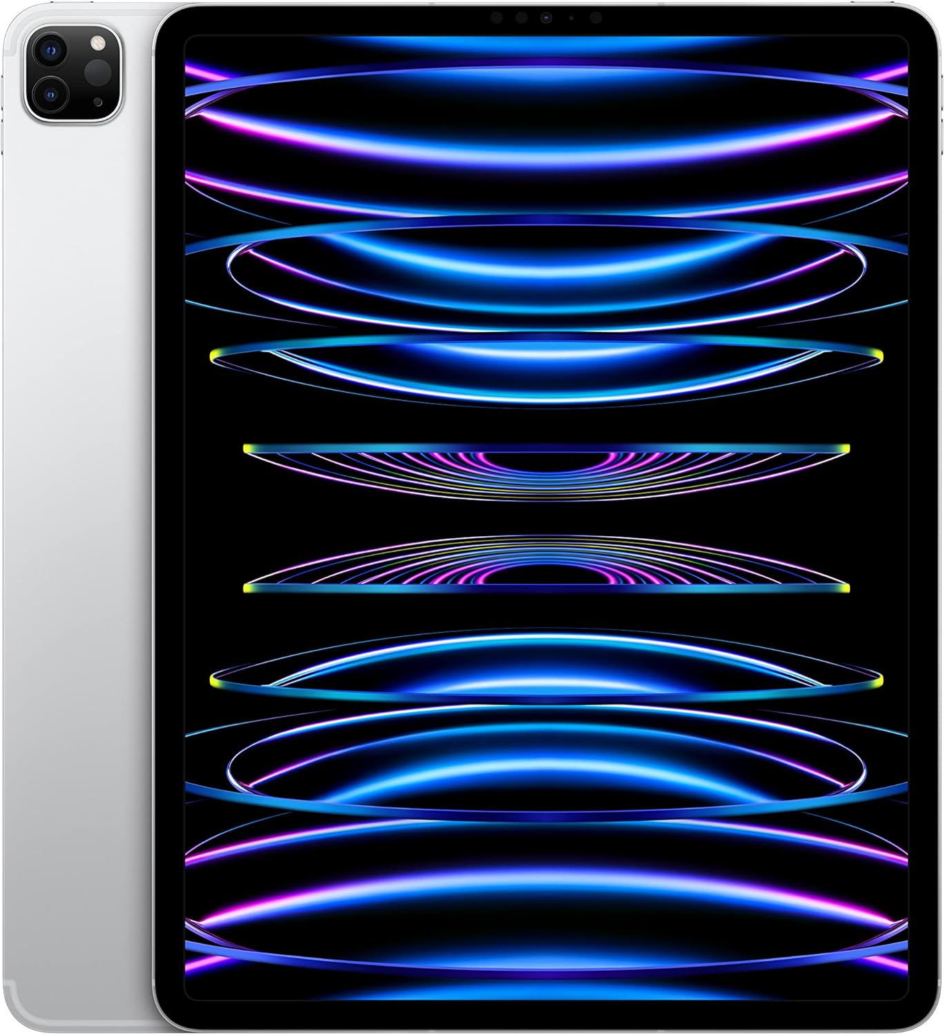 Apple 2022 iPad Pro 6th Gen (12.9-inch  Wi-Fi  128GB) - Silver (Renewed Premium)