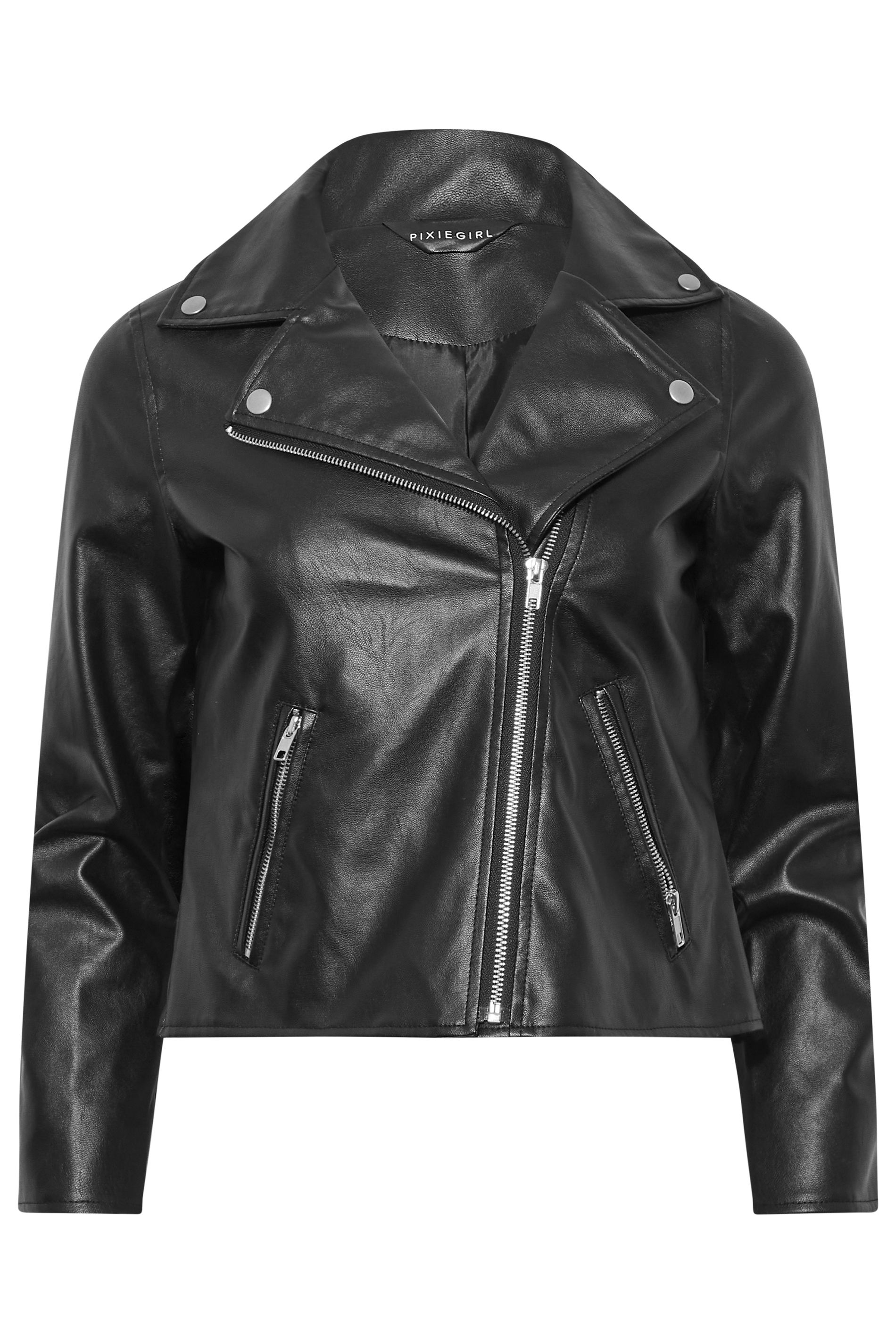 PixieGirl Petite Faux Leather Jacket