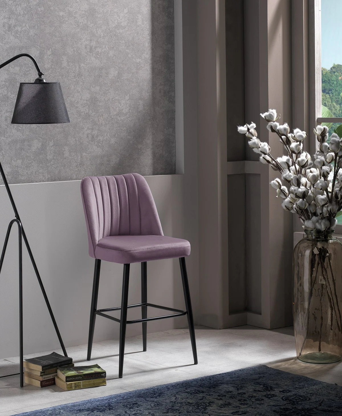 Set van 2 barstoelen Katie