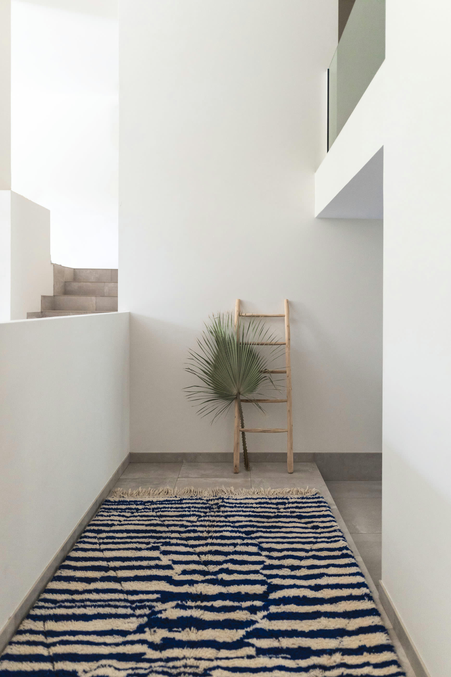 BERBERE - Tapis berbère original marocain laine Bahia 80x240