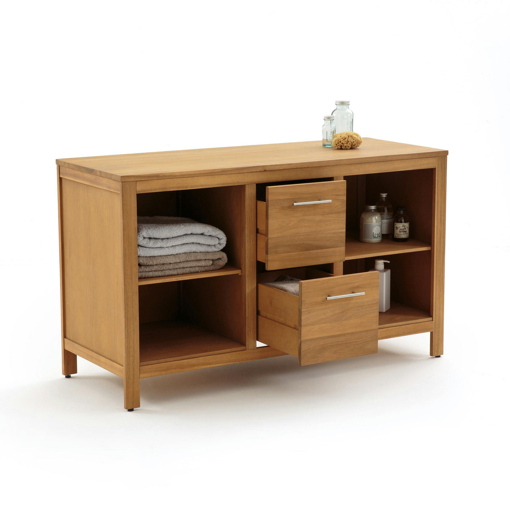Meuble sous vasque Charon, L130 cm