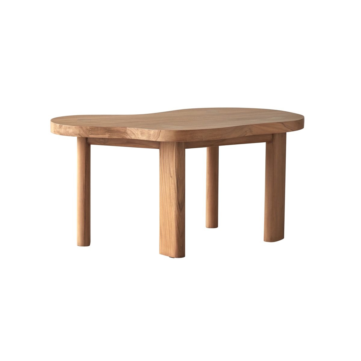 Tikamoon Salontafel in massief teak - Naturel