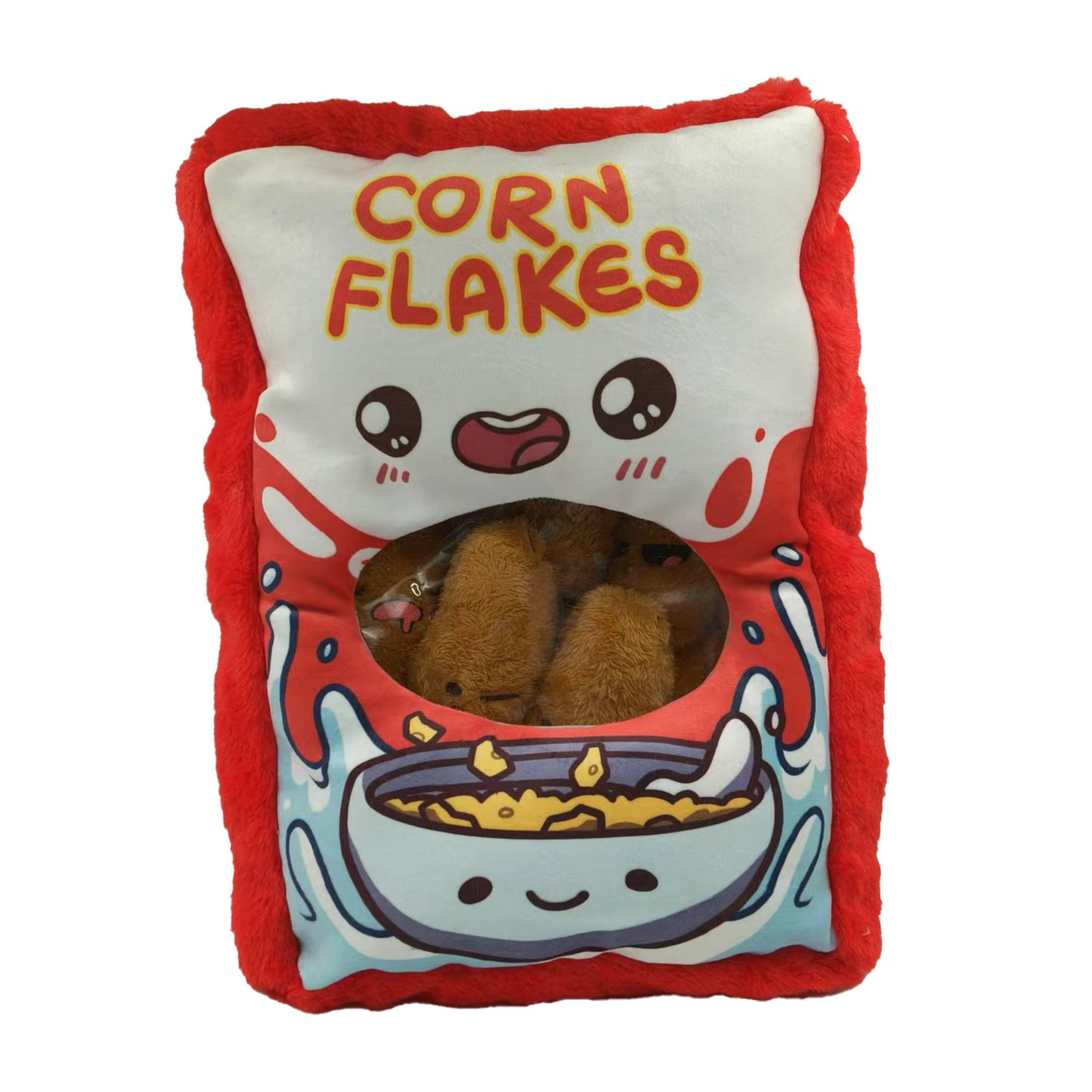 Corn Flakes Cereal Plushie