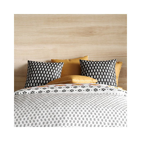 Housse de couette 240x220 LOYA   2 taies coton 57 fils
