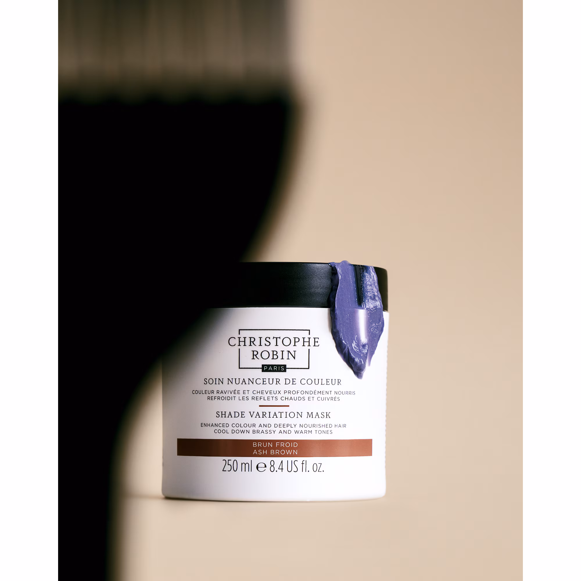 SOIN NUANCEUR DE COULEURMasque raviveur de couleur - brun froid