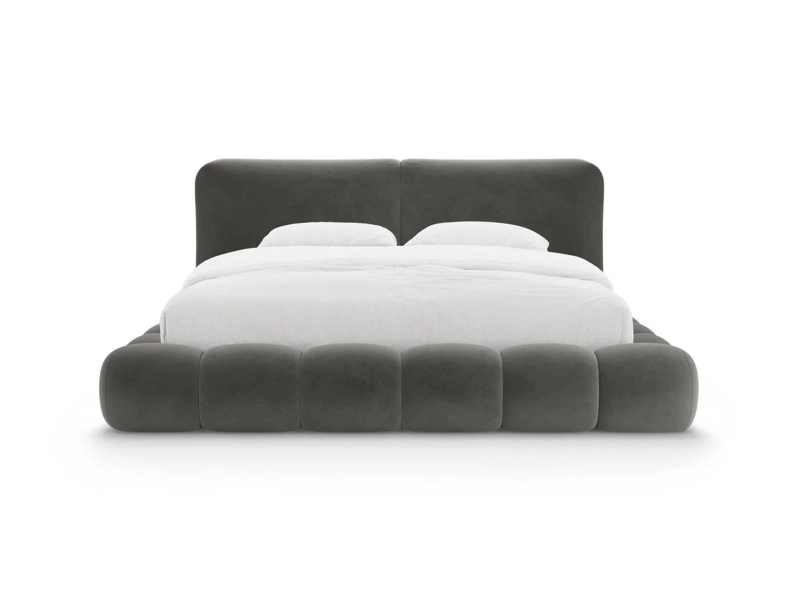 Bedframe Solange velvet 200 x 200 met opbergruimte