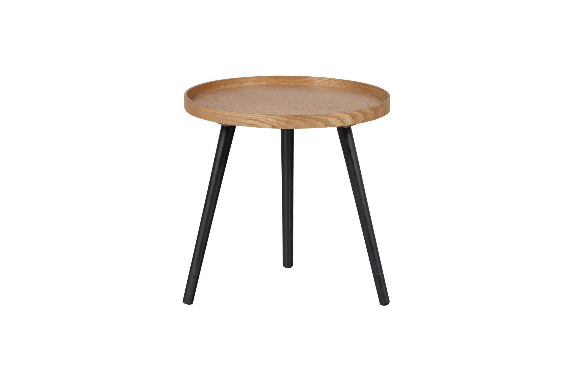 MESA - Petite table d'appoint en bois beige