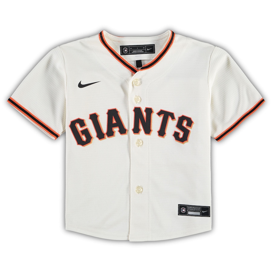 San Francisco Giants Nike Toddler Replica Team Jersey - Cream