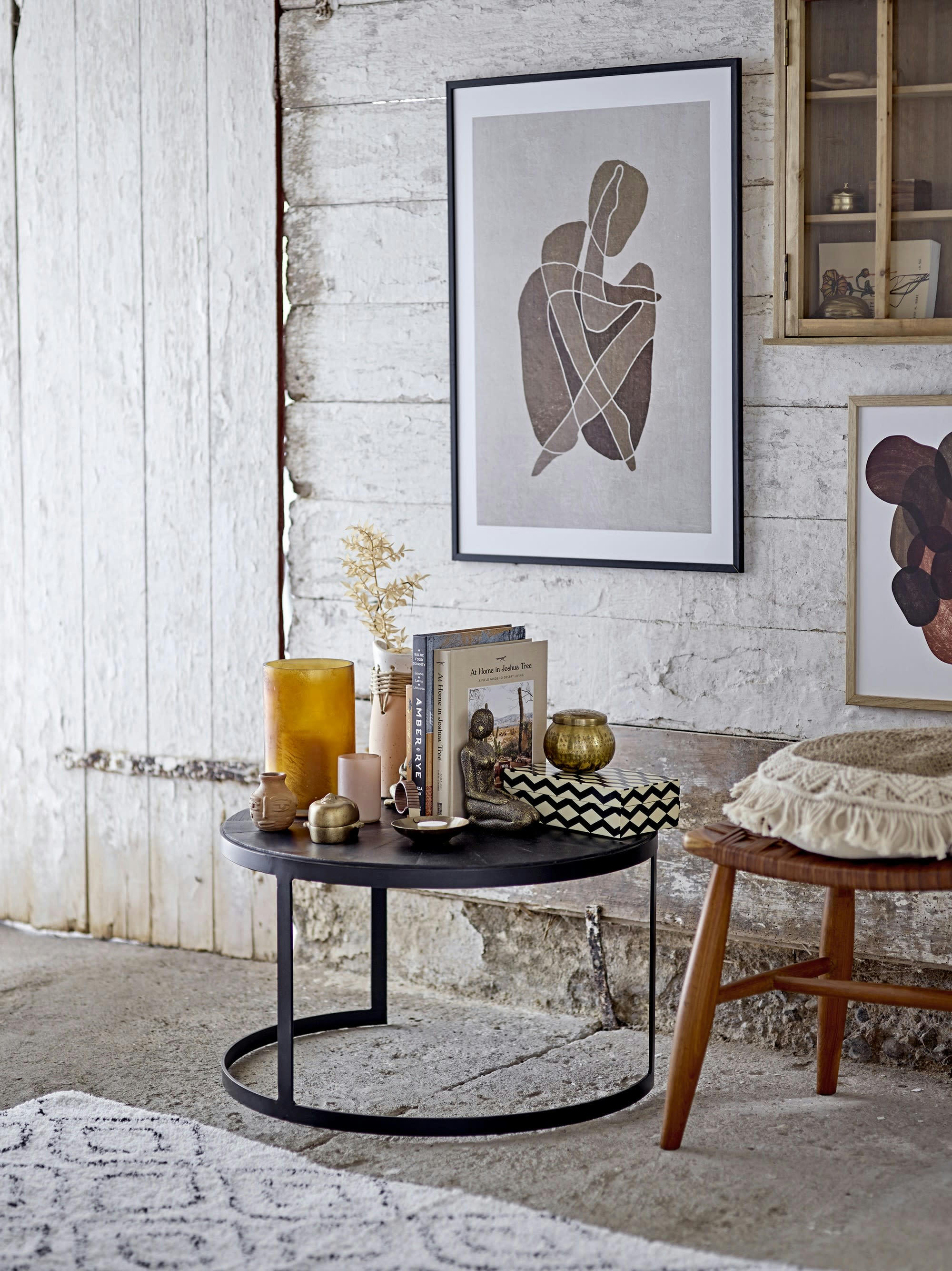 KATIE - Tapis en coton blanc 90x150cm