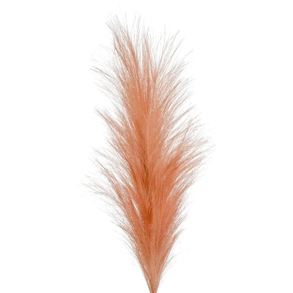 Emerald Pampasgras kunst pluim steel/tak - oudroze - 115 cm