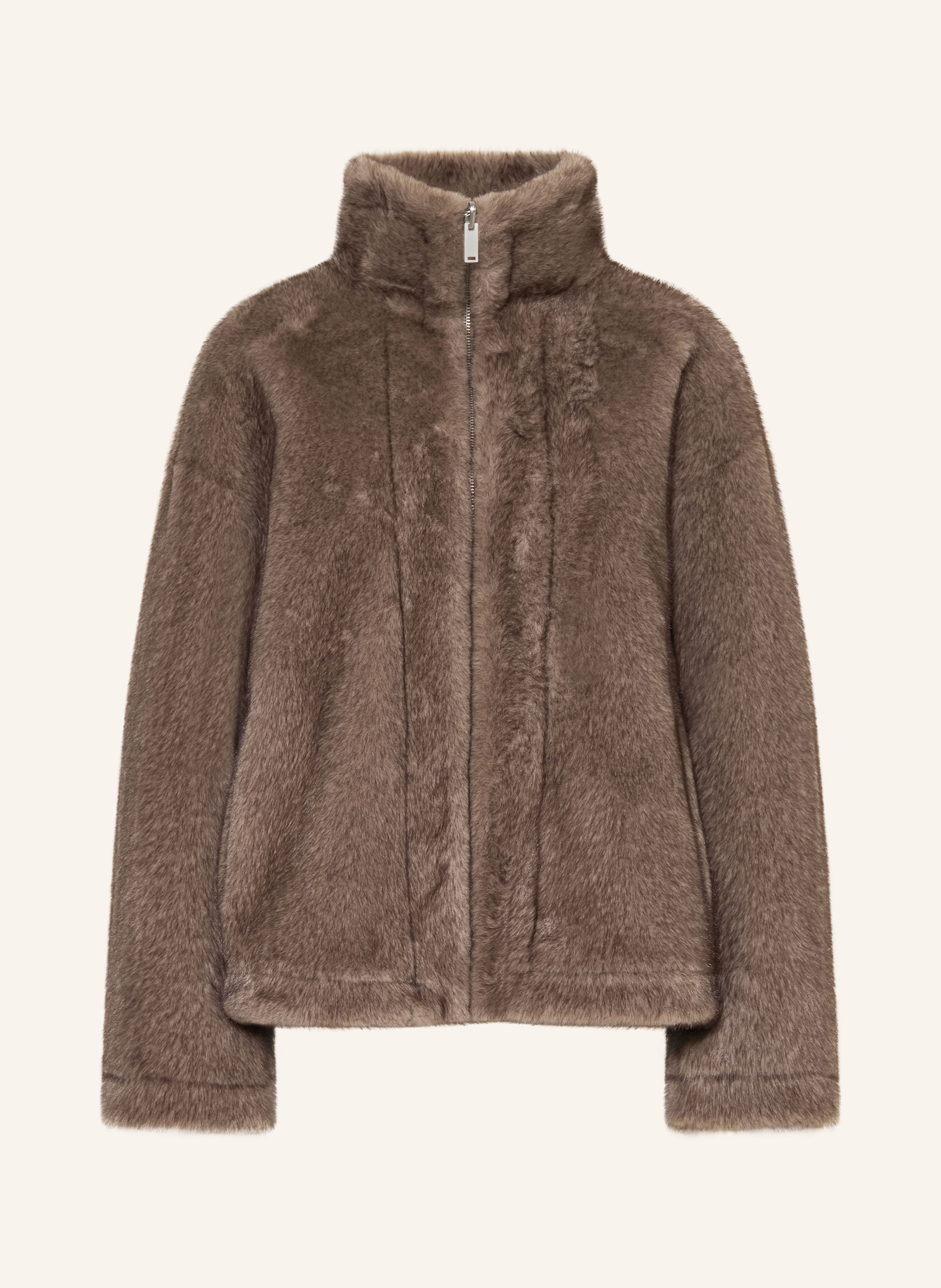 REPEAT Kunstfell-Jacke zum Wenden