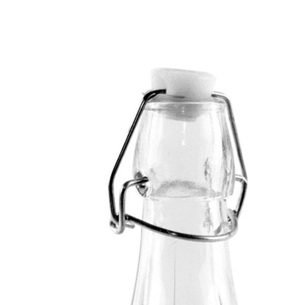 Butelka z klipsem na wino nalewkę likier szklana 530 ml
