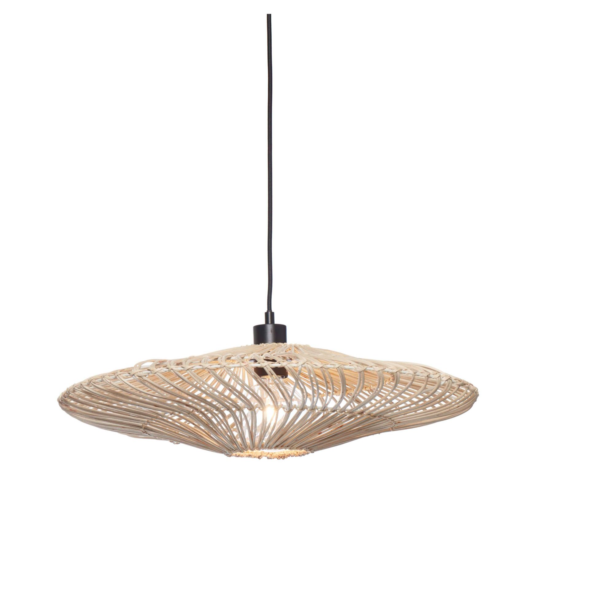 GOOD&MOJO hanglamp Zanzibar - wit - Ø40cm