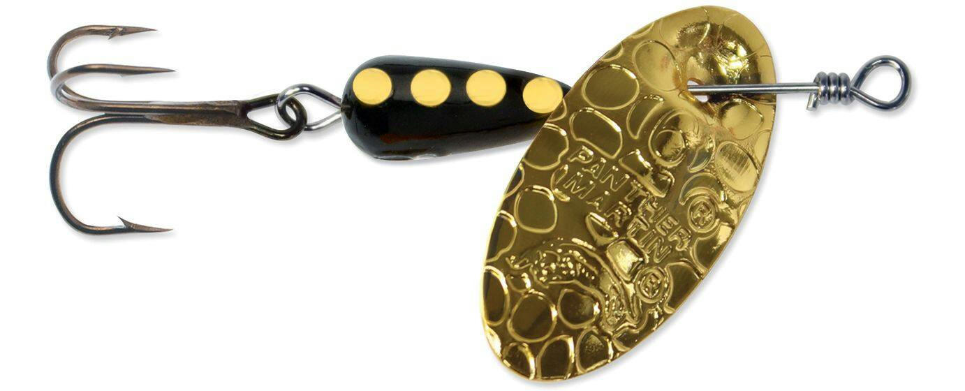 Panther Martin Hammered Spinner, Treble Hook #6
