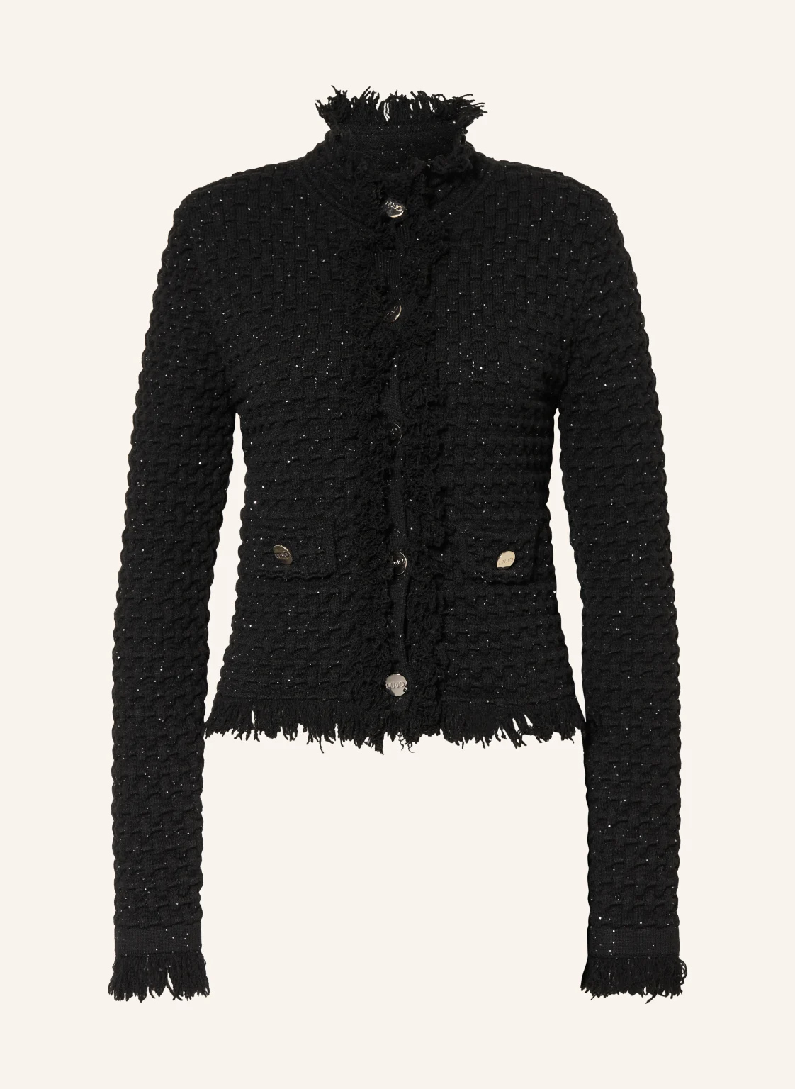 LIU JO Strickjacke mit Pailletten