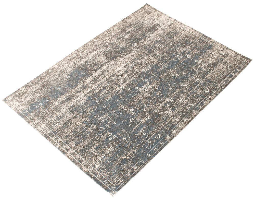 ECARPET Isla Indoor Area Rug, Blue/Grey, Assorted Sizes