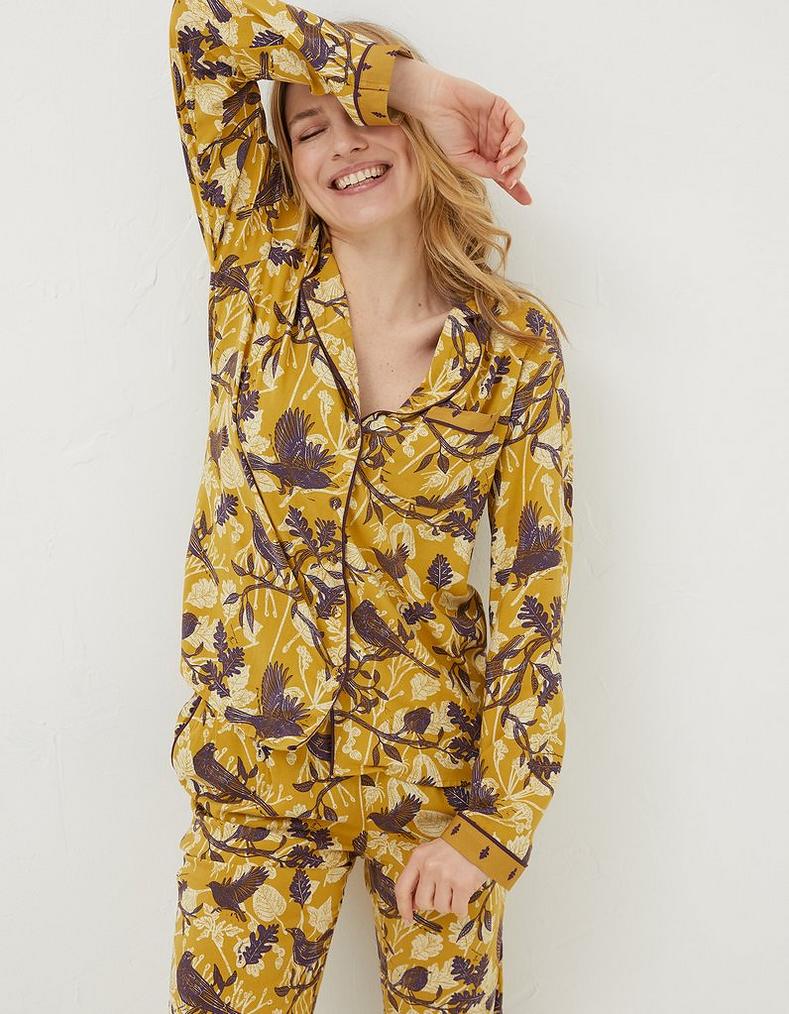 Lino Birds Nightshirt