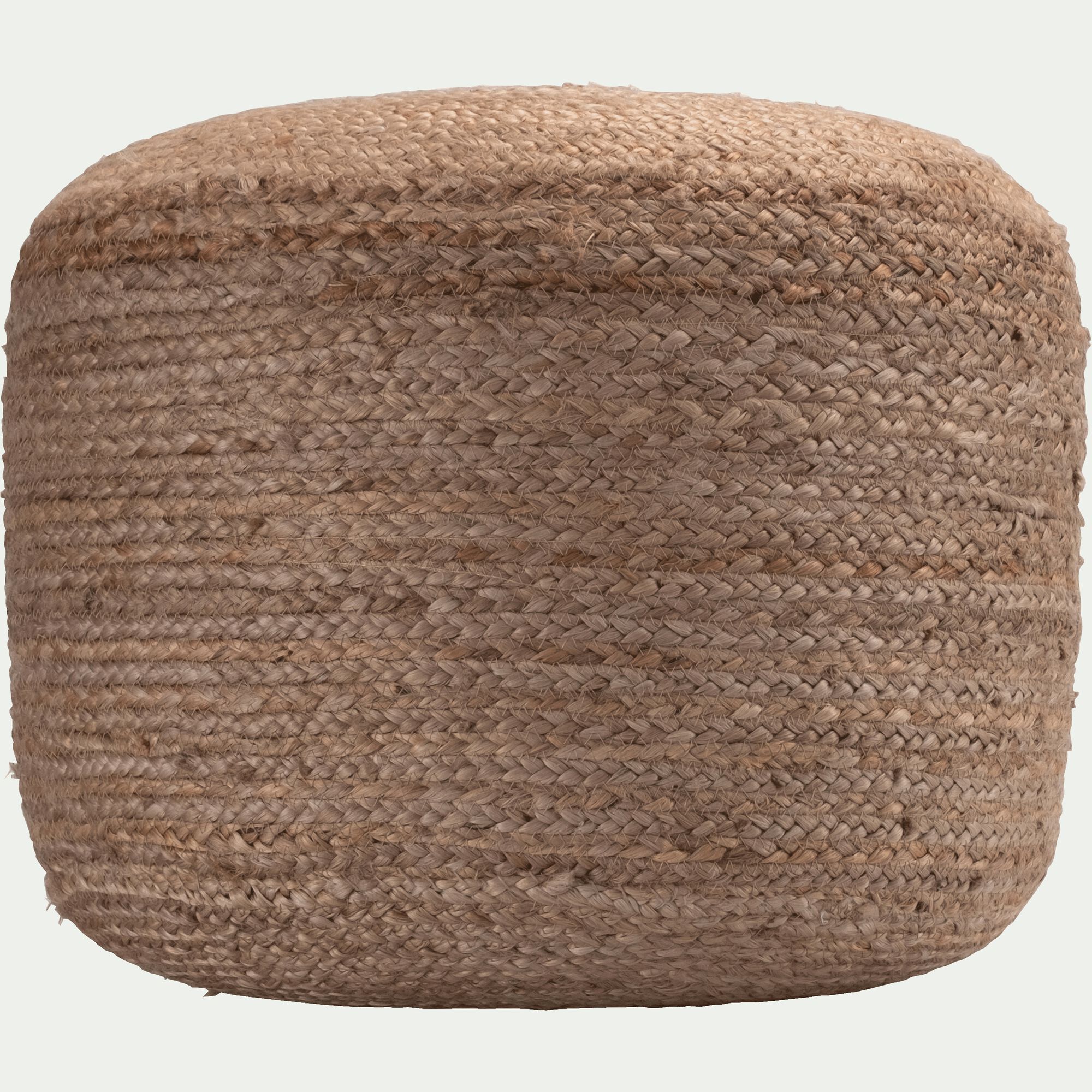 NA&Iuml;A - Pouf en jute D50xH40cm - naturel