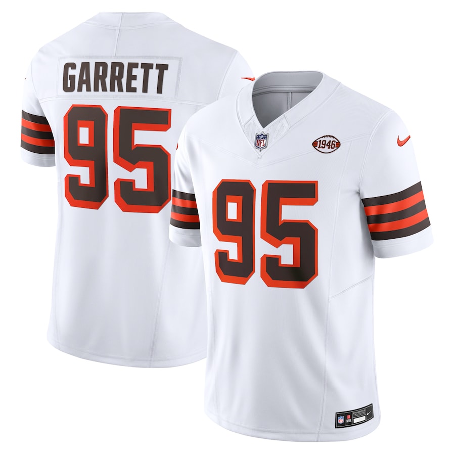 Myles Garrett Cleveland Browns Nike Vapor F.U.S.E. Limited Jersey - White