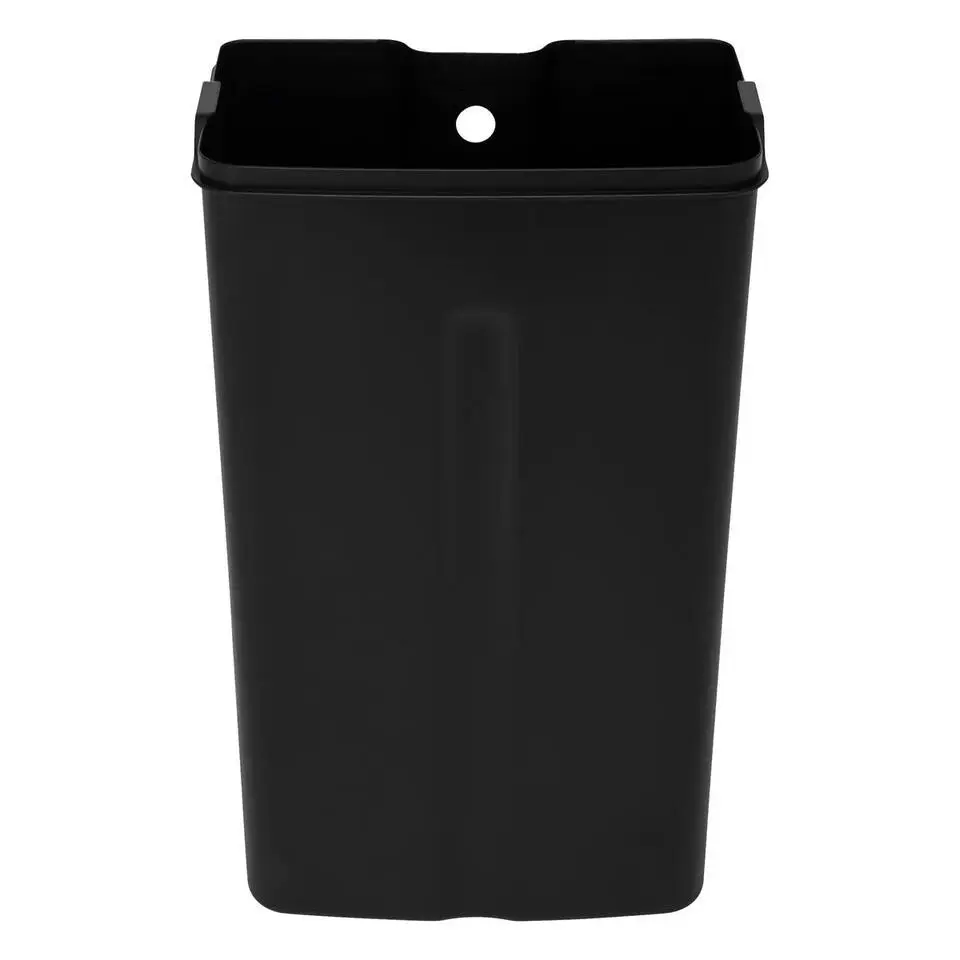 Prullenbak/pedaalemmer - zilver - metaal - 20L - 30 x 30 x 53 cm