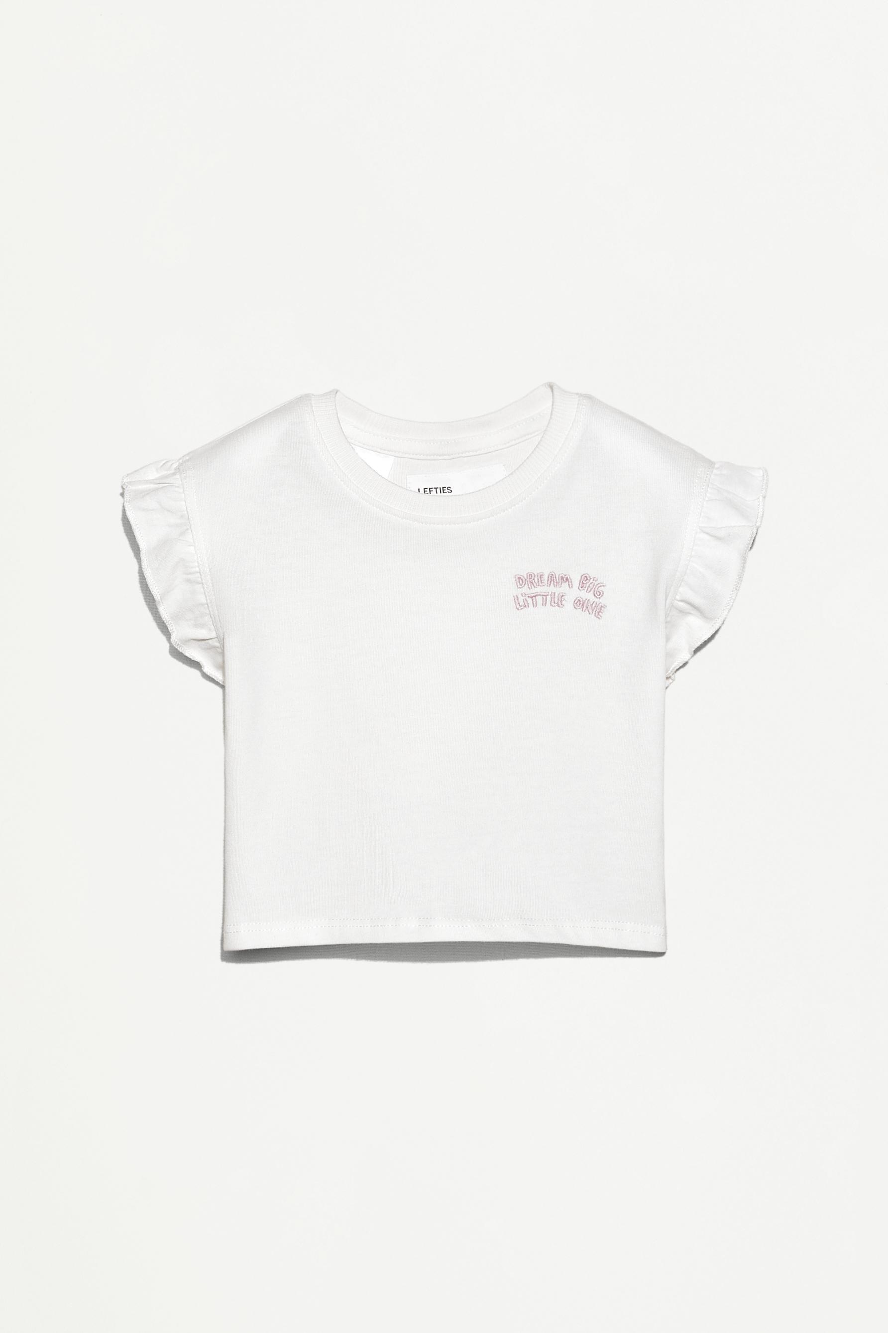 Set de camiseta y skort volantes