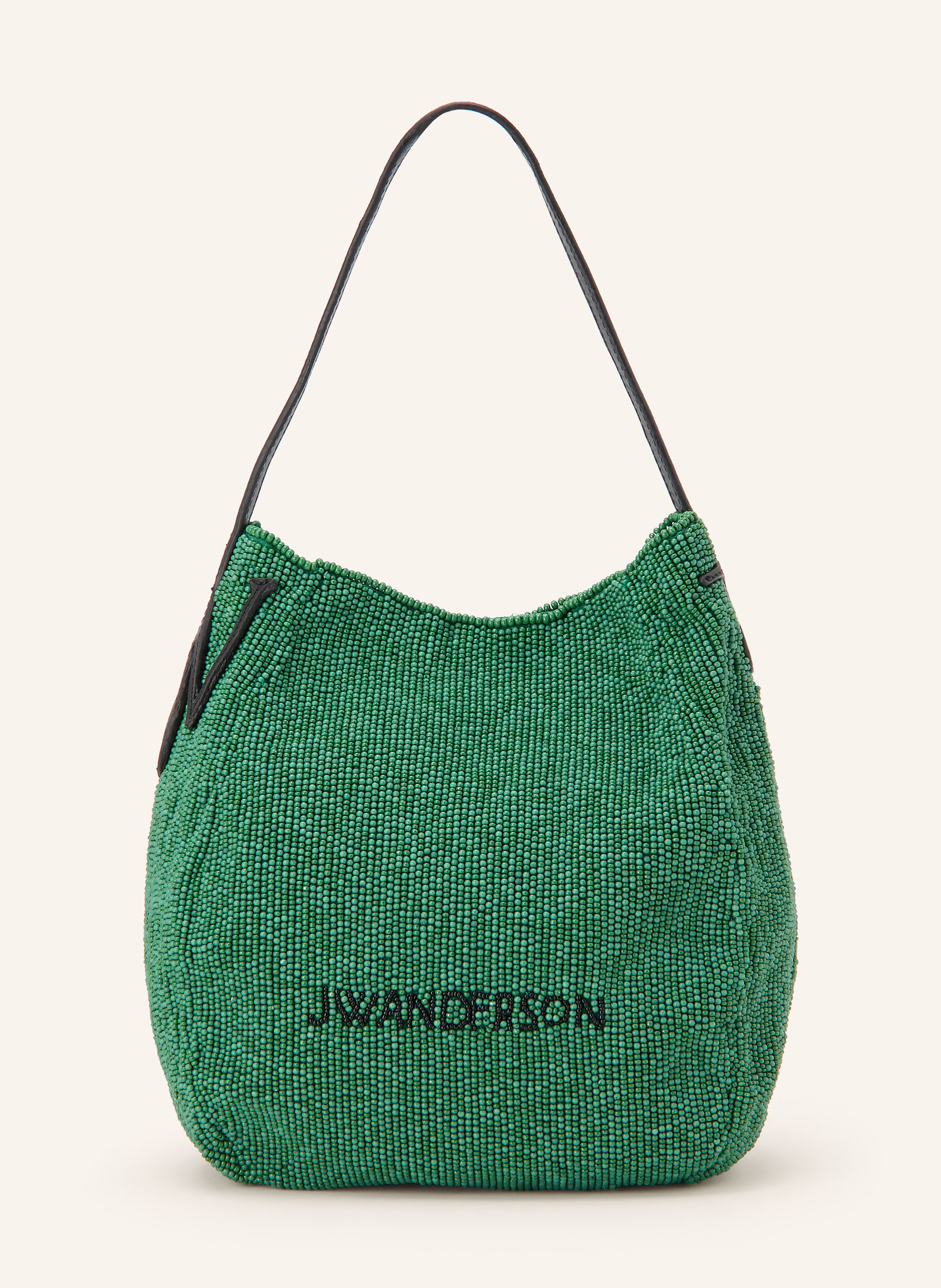JW ANDERSON Beuteltasche BULB SMALL mit Schmuckperlen