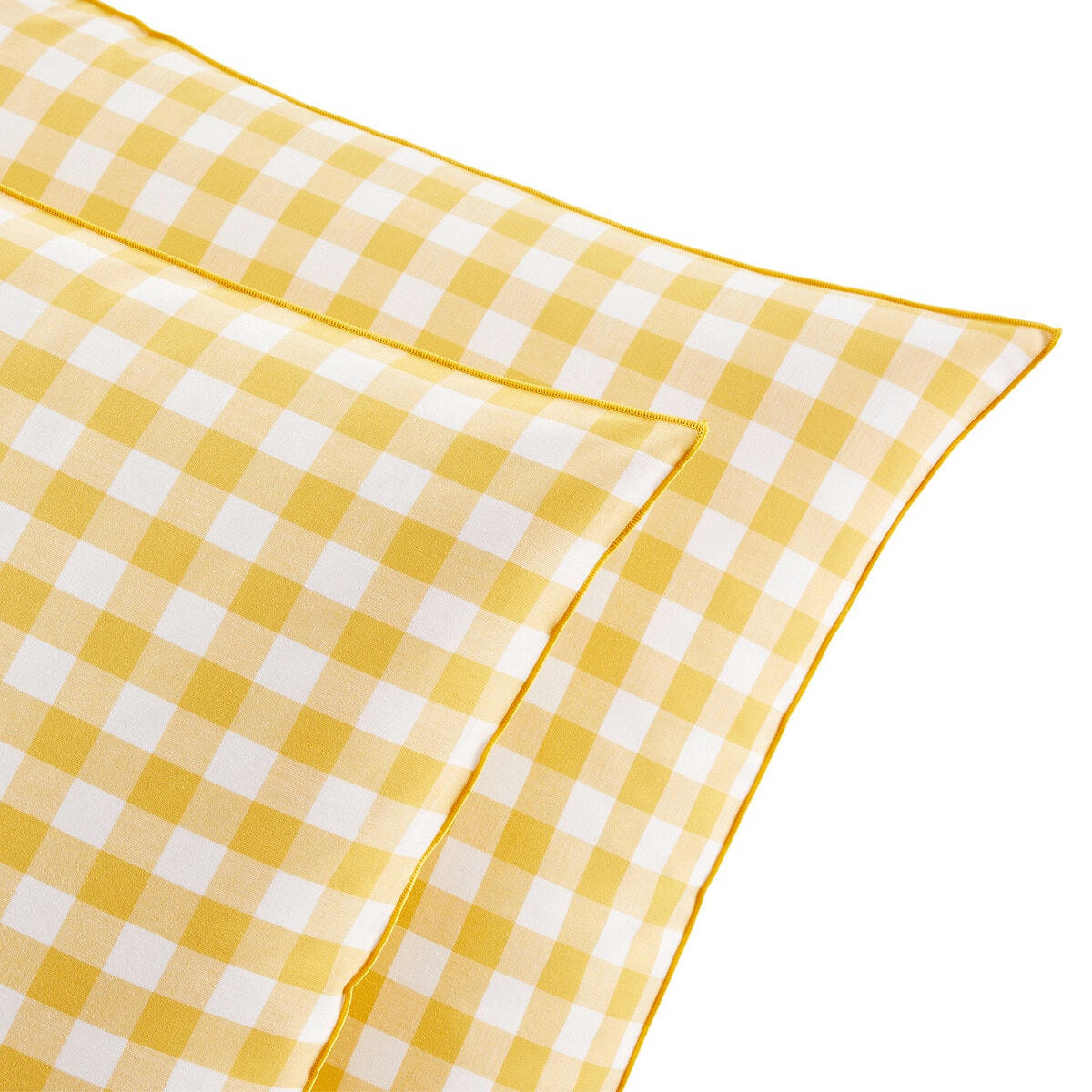 Taie d'oreiller enfant coton, Veldi jaune