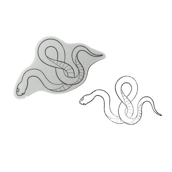 Snake Tattoo Cling Stamp