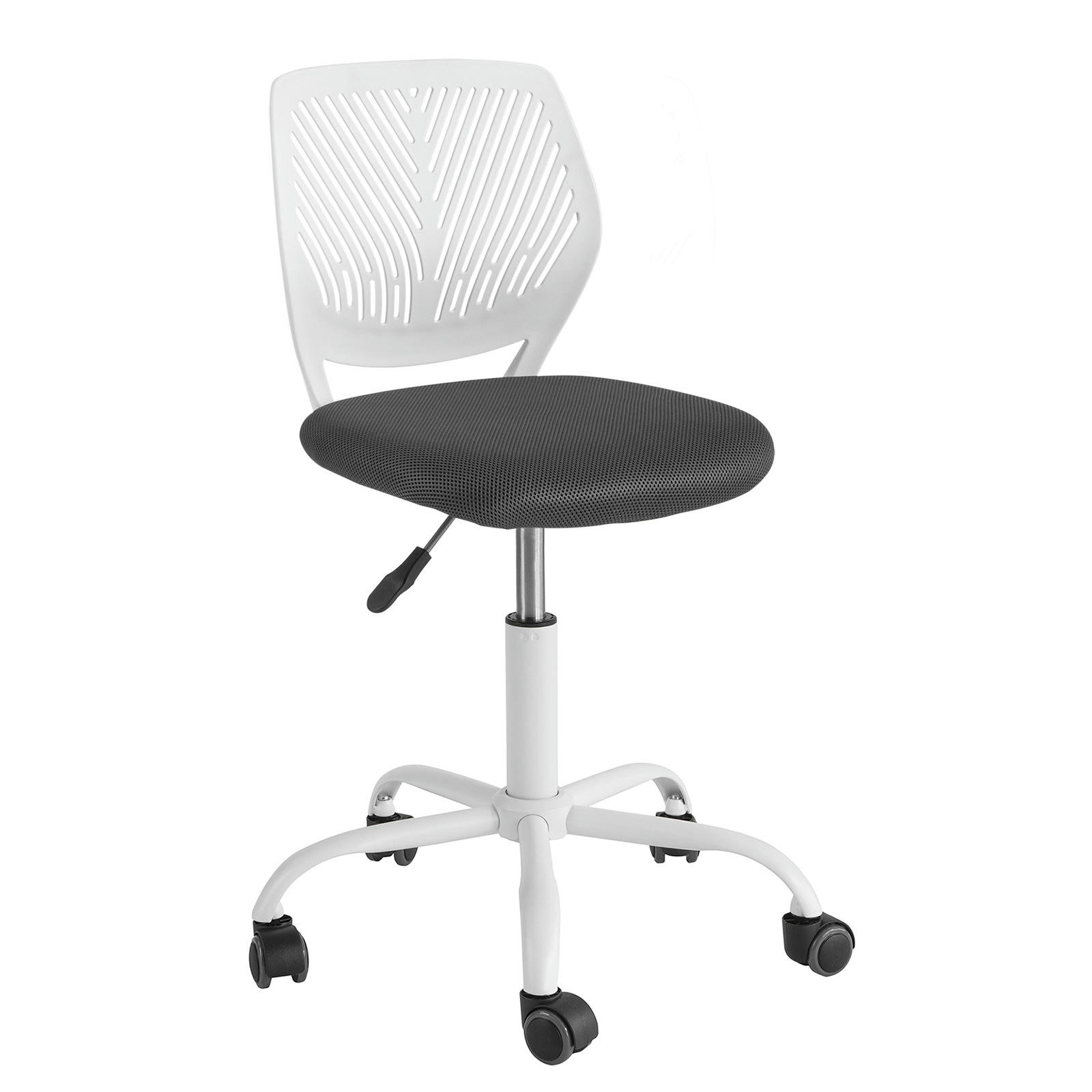 - Chaise de bureau ergonomique blanc