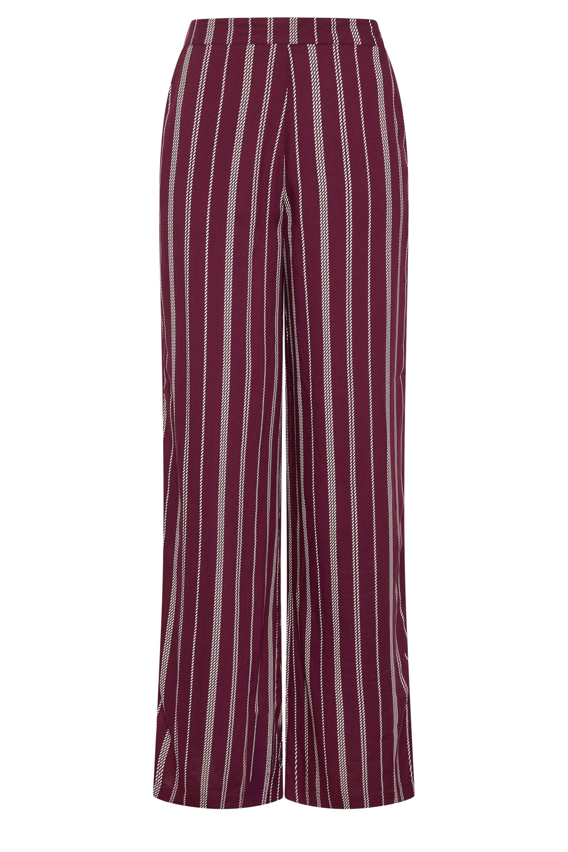 Long Tall Sally Tall Stripe Wide Leg Trousers
