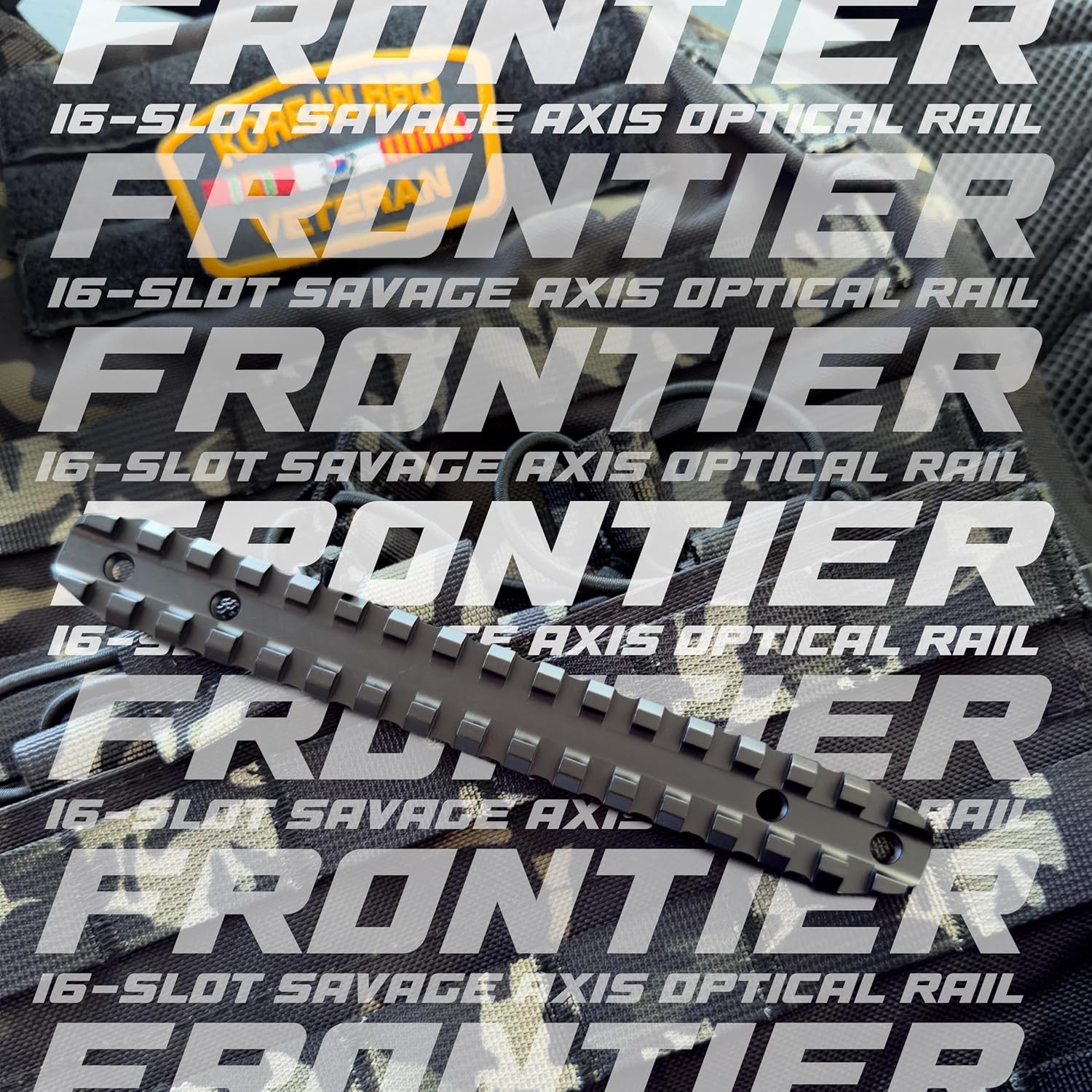 Triton Frontier Savage Axis 16-Slot Long Action Scope Base | 6061-T6 Aluminum Mount Compatible with Axis, Axis II, and Edge Rifles
