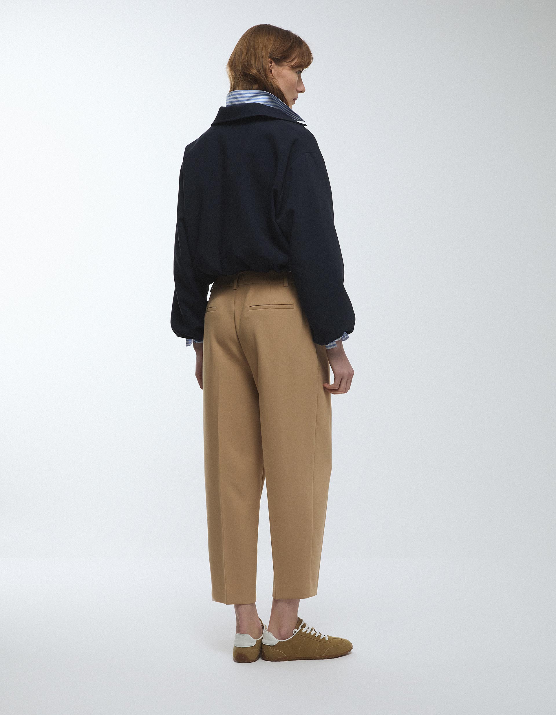 Casaco Bomber, Mulher, Azul Escuro